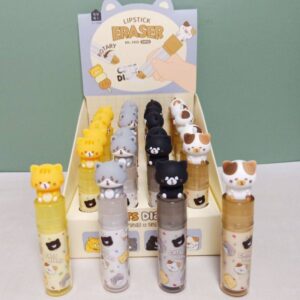 Goma de Borrar Gatitos Kawaii, 4 Modelos Surtidos - Imagen 4
