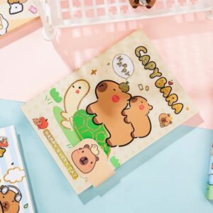Libreta con Broche de Capybara, 96 Hojas Coloridas - Imagen 6
