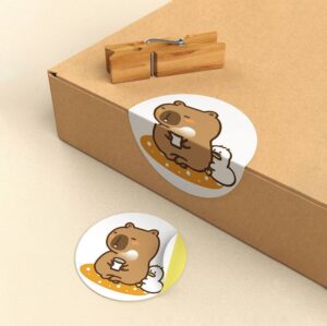 Washi Tape de Papel Capybara, 4 Modelos Surtidos - Imagen 2
