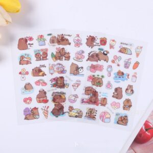 Stickers de Capybara, Set de 3 Piezas - Imagen 3