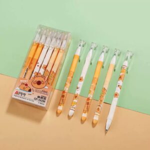 Set de Bolígrafos cute Tinta Gel Borrable de Capybara - Imagen 3