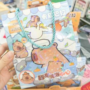 Set de Papelería Kawaii de Capybara, 8 Piezas - Imagen 3