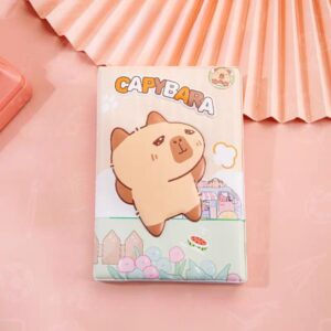Libreta Adorable Capybara Apretable, 80 Hojas - Imagen 5