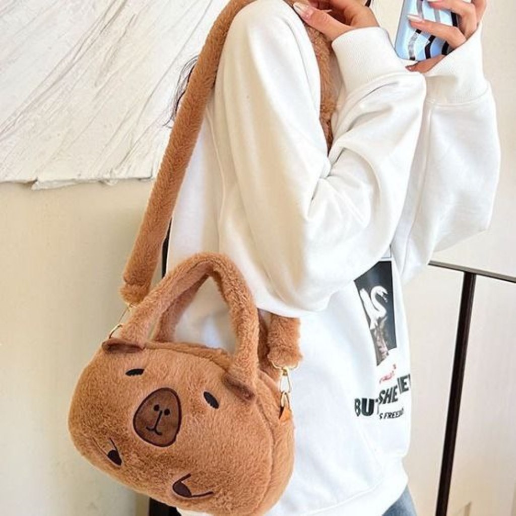 Cartera con Banda Adorable Capybara