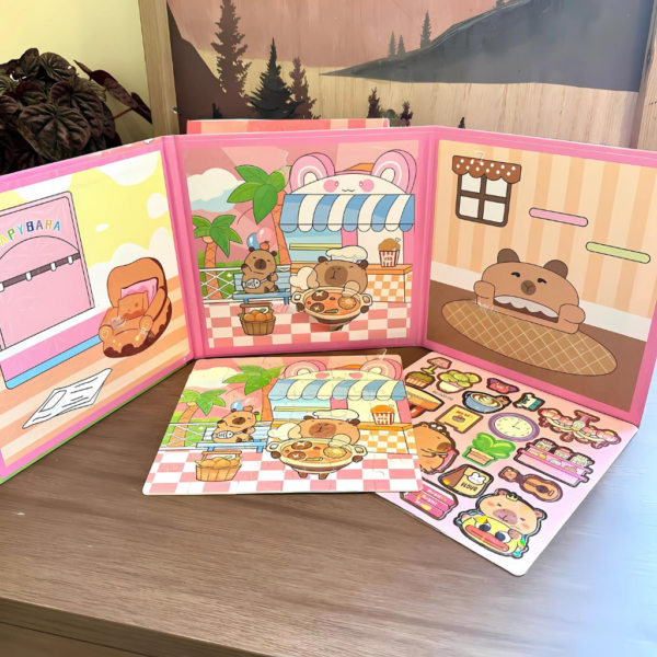 Puzzles de Capybara, Material de Imán , 4 Modelos Surtidos - Imagen 5