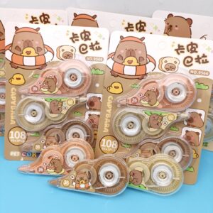 Set de Correctores Kawaii de Capybara - Imagen 3