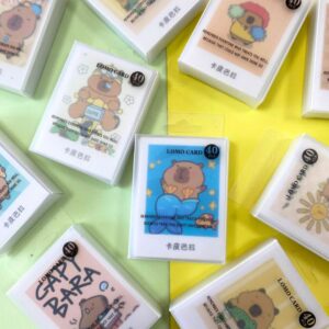 Tarjetas Fotográficas de Capybara 40 Pcs - Imagen 3