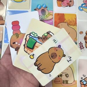 Photo Card de Capybara 55 pcs