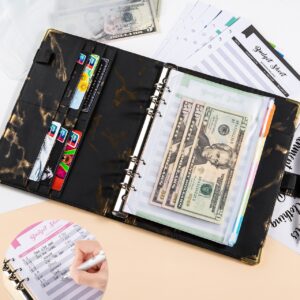 Libreta de ahorro estilo marmol rosadas - Imagen 5
