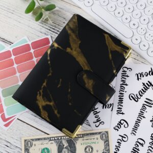Libreta de ahorro estilo marmol rosadas - Imagen 6