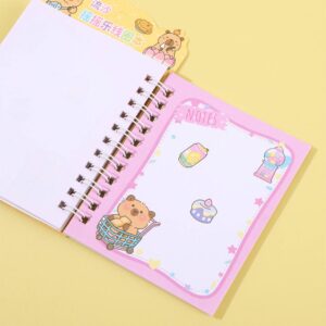 Libreta con Relieve y Colgante de Capybara - Imagen 2