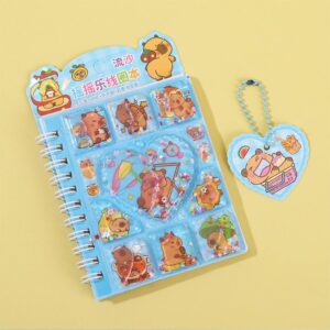 Libreta con Relieve y Colgante de Capybara - Imagen 3