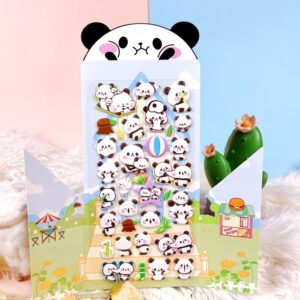 Stickers Panda Cute 6 Modelos - Imagen 8