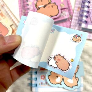 Mini Libreta + Post-it Capybara - Imagen 3
