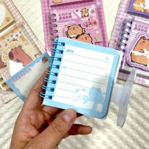 Mini Libreta + Post-it Capybara - Imagen 4