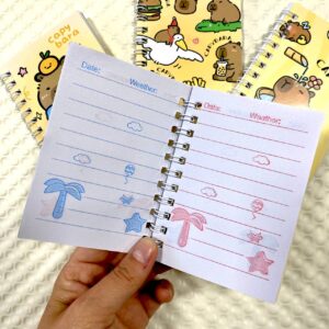 Set de Libretas Capybara 4 Piezas - Imagen 3