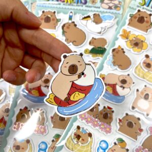 Sticker 3D Capybara de Papel - Imagen 3