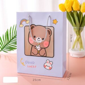 Bolsa de Regalo Diseño de Oso y Conejo - Imagen 4