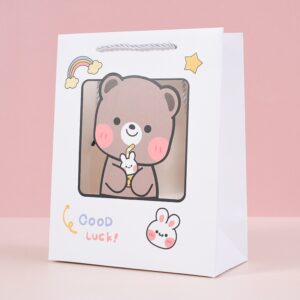 Bolsa de Regalo Diseño de Oso y Conejo - Imagen 6