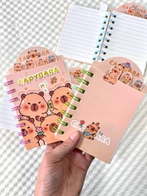 Libreta Capybara con Mini Separadores 4 Modelos Surtidos - Imagen 3