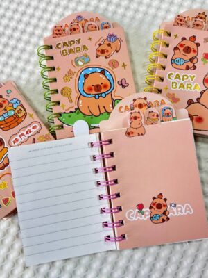 Libreta Capybara con Mini Separadores 4 Modelos Surtidos - Imagen 2