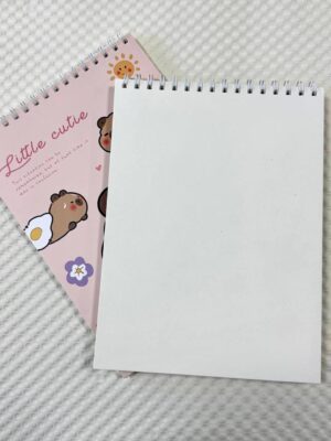 Libreta de Pintar Capybara con hojas blancas - Imagen 2