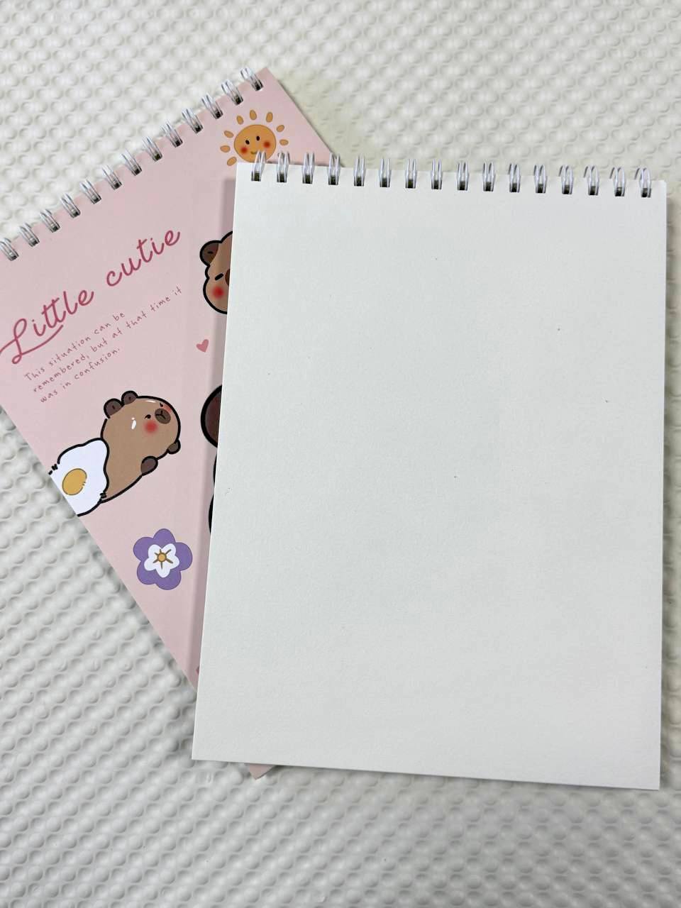 Libreta de Pintar Capybara con hojas blancas 2 Libreta de Pintar Capybara con hojas blancas - Imagen 2