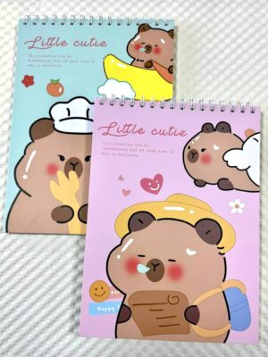 Libreta de Pintar Capybara con hojas blancas - Imagen 1
