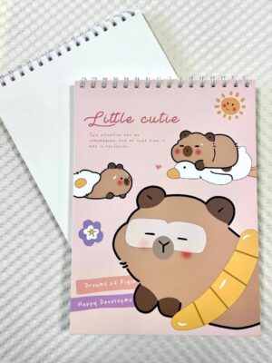 Libreta de Pintar Capybara con hojas blancas - Imagen 3