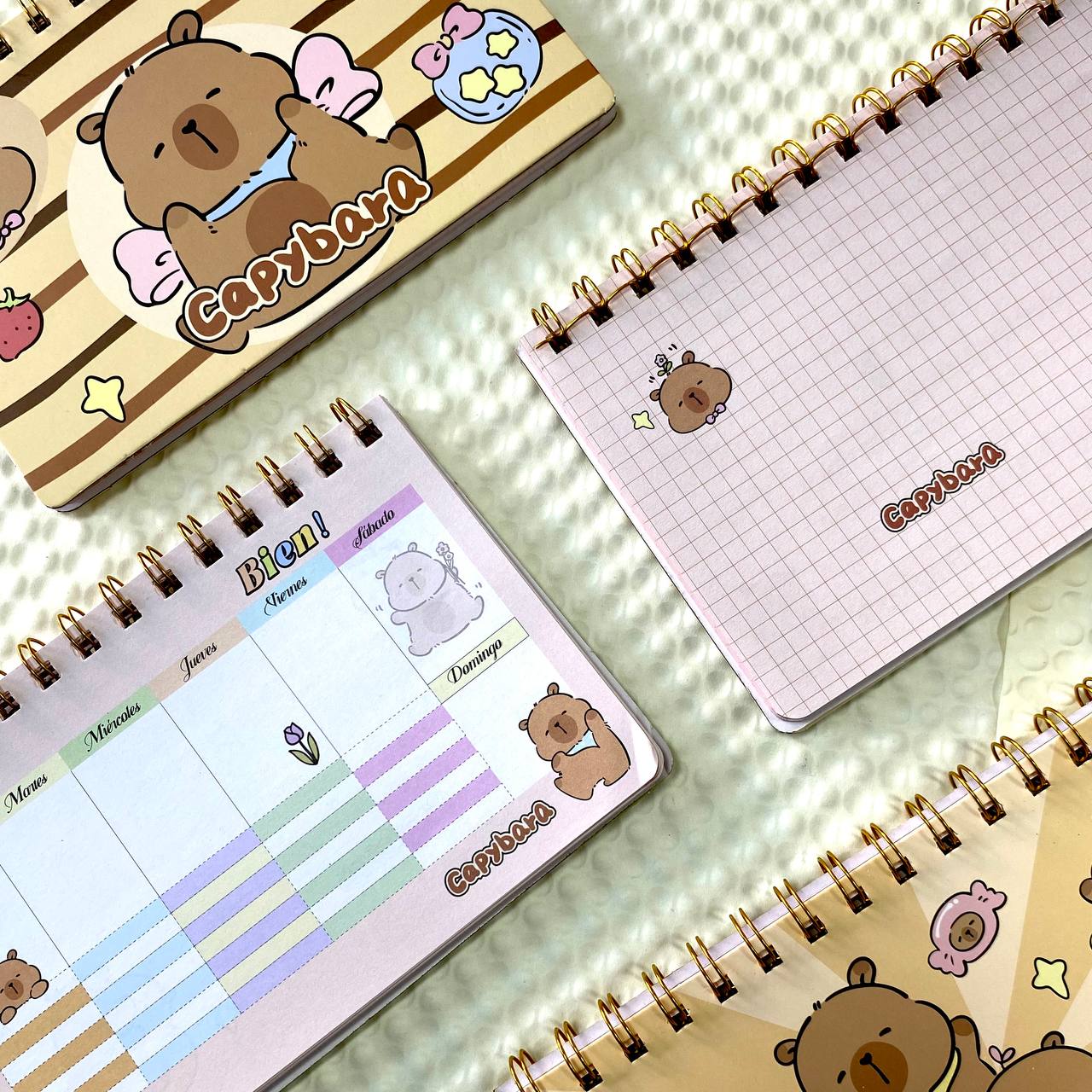 Planner Semanal de Capybara