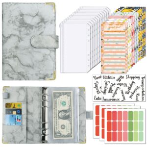 Libreta de ahorro estilo marmol rosadas - Imagen 7