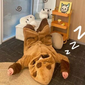 Pijama de Capybara, estilo Bata - Imagen 4