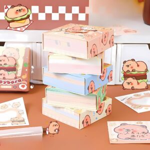 Notas Post-it con Diseño de Capybara, 200 Hojas - Imagen 3