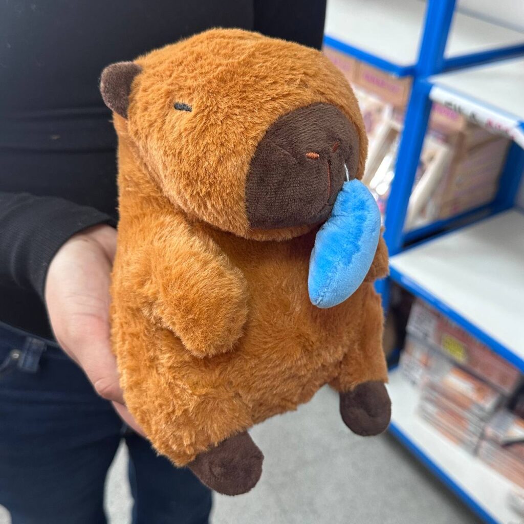 Peluche de Felpa Cpybara Dormilon 20 CM