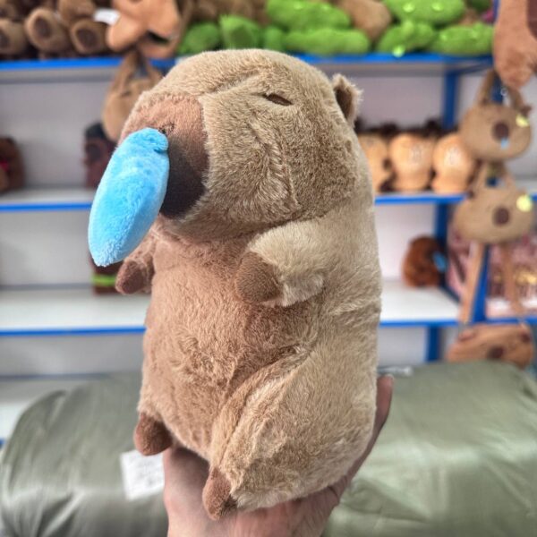 Peluche de Felpa Capybara Dormilón con vibración 20 cm
