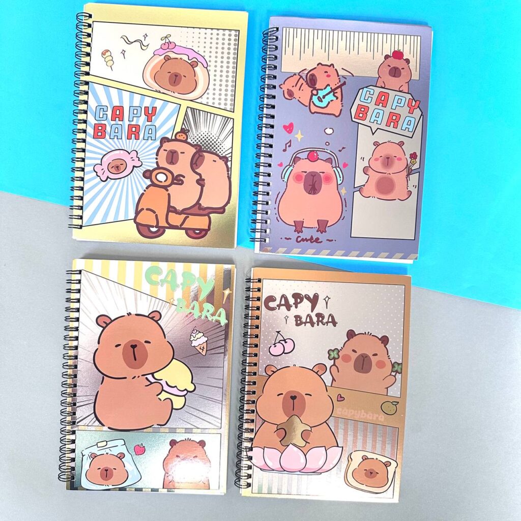 Libreta Lineal Capybara Holografica