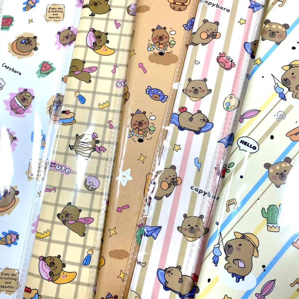 Set de Medio Pliego Capybara 20 pcs