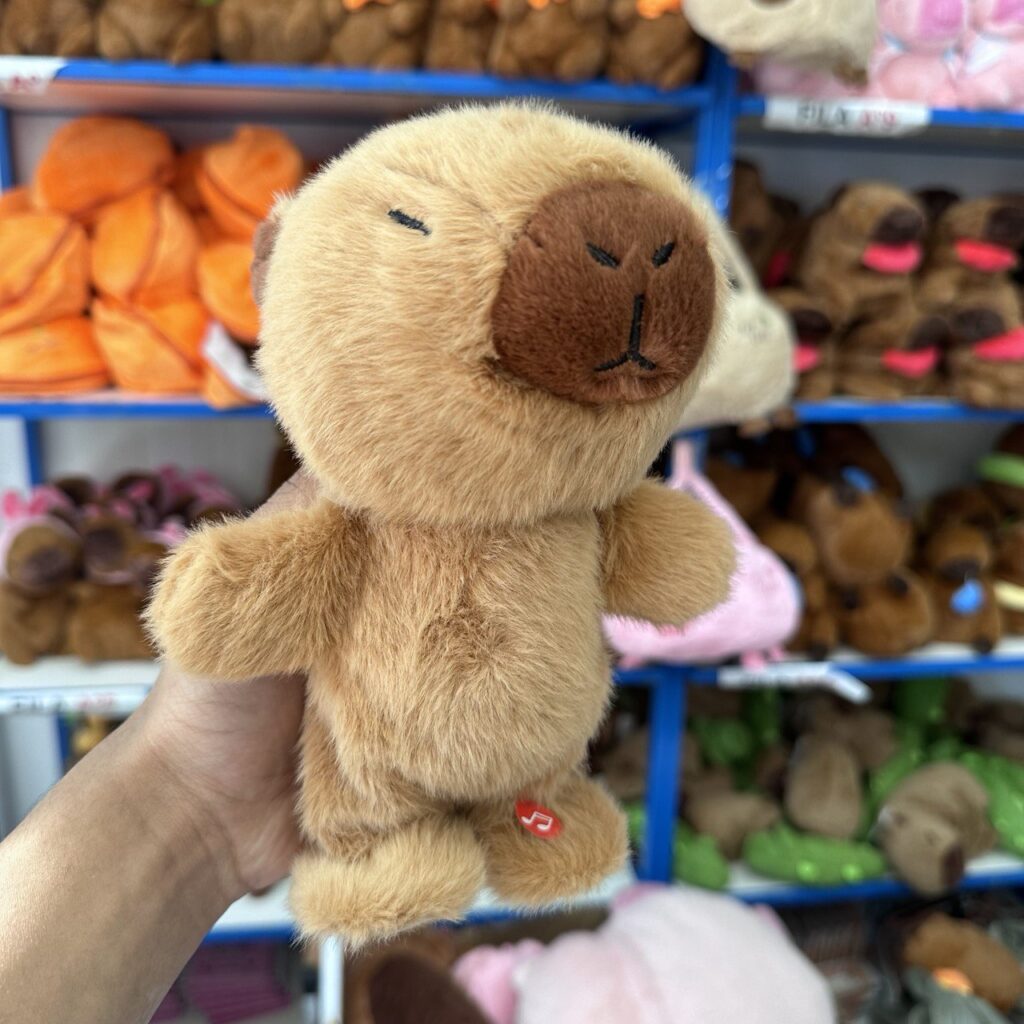 Juguete Eléctrico Capybara Caminando con Música