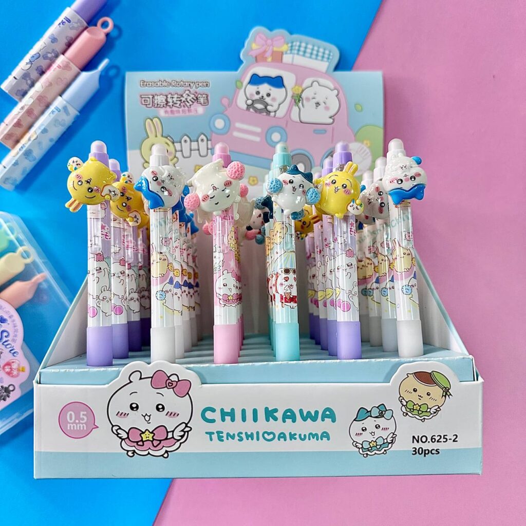Lápiz Borrable con Diseño de Acrílico de Chikawa