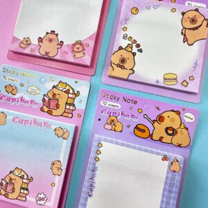 Post-it con Pegamento Diseño Capybara - Imagen 2