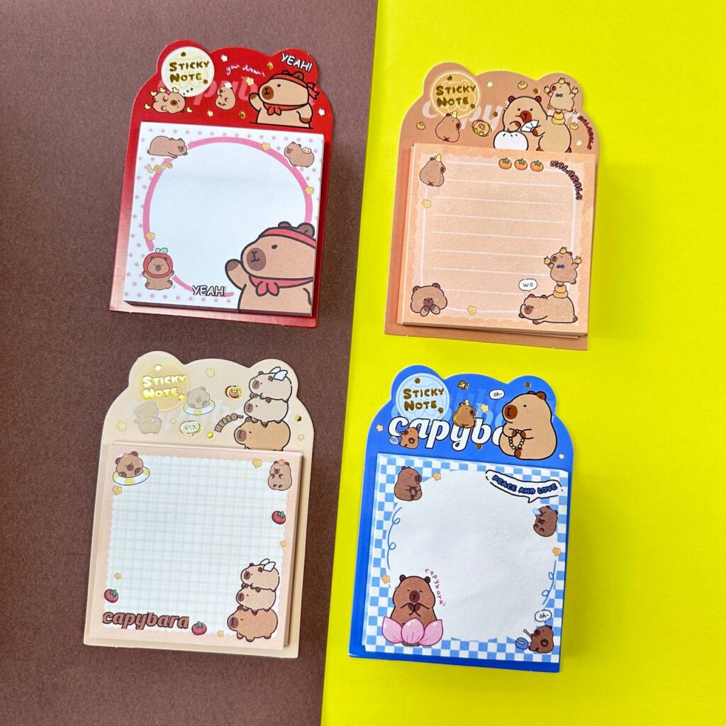Post-it Adhesivo Capybara Kawaii