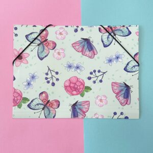 Carpeta para Documentos con Diseño de Mariposa - Imagen 4