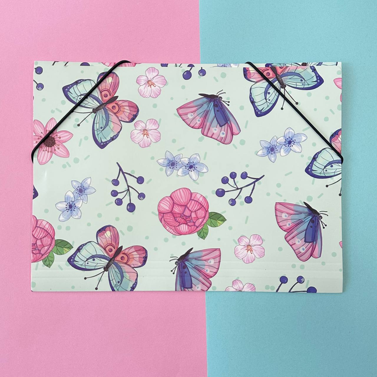 Carpeta para Documentos con Diseño de Mariposa 4 Carpeta para Documentos con Diseño de Mariposa - Imagen 4