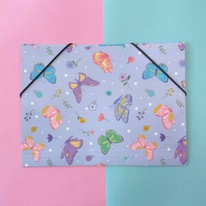 Carpeta para Documentos con Diseño de Mariposa - Imagen 3