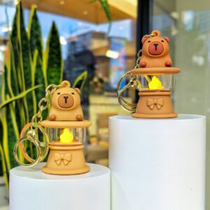 Llavero Capybara con Farol Con Luz 2 Modelos - Imagen 4