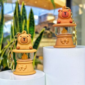 Llavero Capybara con Farol Con Luz 2 Modelos - Imagen 5