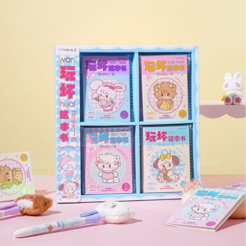 Libreta Pequeña Mikko Illustrator 4 Modelos