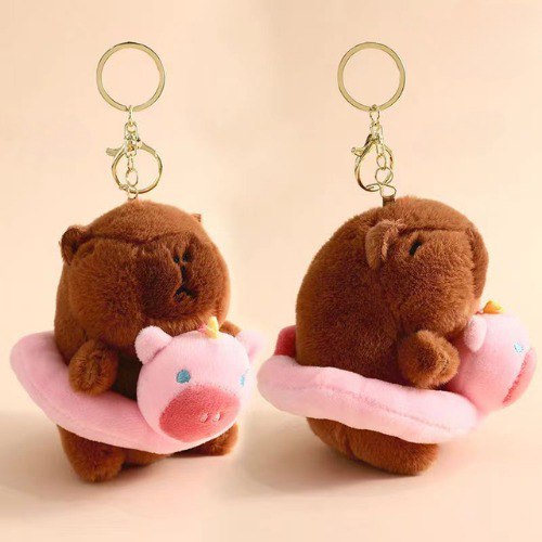 Llavero Capybara con Flotador 6 Llavero Capybara con Flotador - Imagen 6