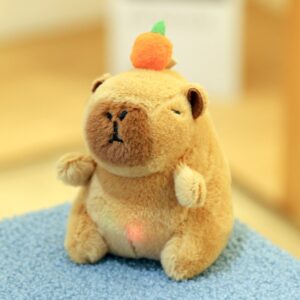 Llavero Capybara con Fruta y Música | 2 Modelos Surtidos