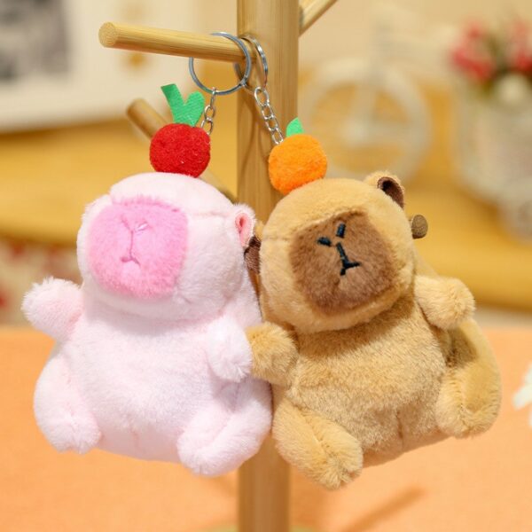 Llavero Capybara con Fruta y Música | 2 Modelos Surtidos - Imagen 4